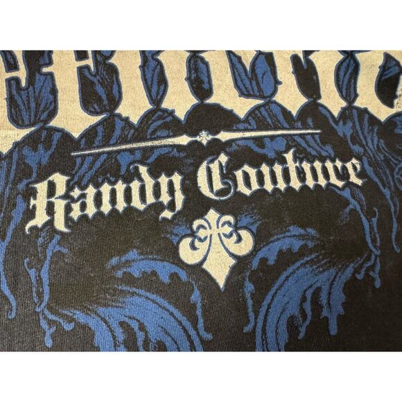 Vintage Y2K Sz Small Affliction Signature Natural Randy Couture Shirt Distressed - Picture 5 of 6